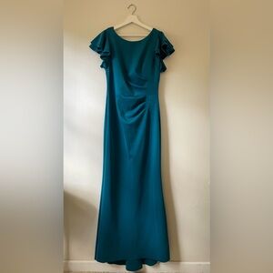 Jessica Howard Teal Evening Gown